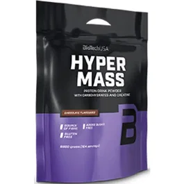 BiotechUSA Hyper Mass Batido de Proteínas y Ganador de Masa, Sabor Vainilla, 1000g - BIO015