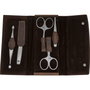 Zwilling Set de manicura y pedicura 5 piezas con tijeras para uñas y estuche de cuero