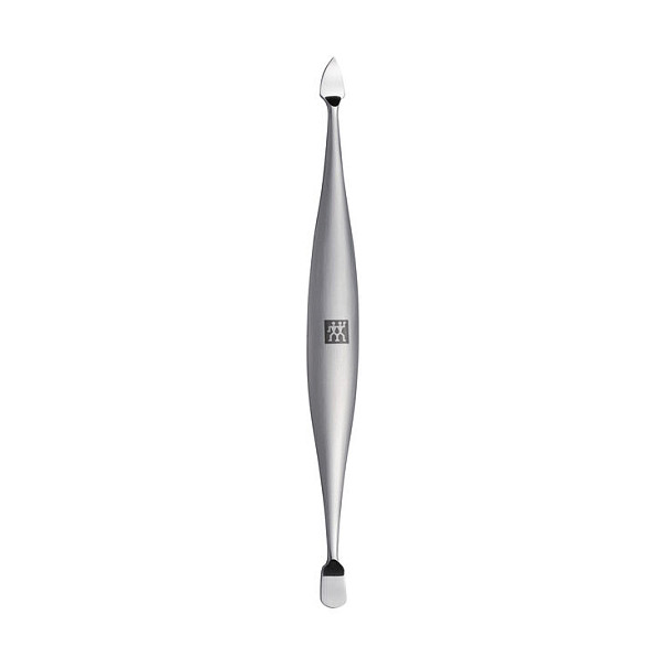 Zwilling 97407-007 Set Manicura y Pedicura de 5 Piezas con Tijera de Uñas y Cuero, Acero Inoxidable - Plata/Marrón