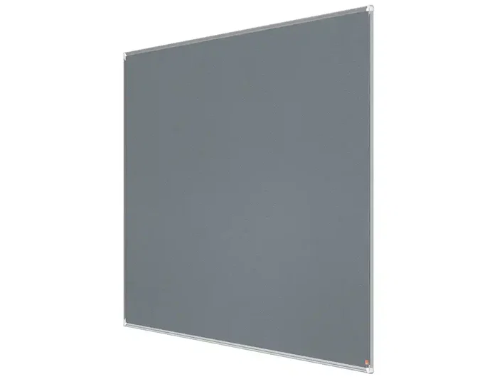Nobo Tablero de anuncios Premium Ecolabel fieltro gris 2400x1200 mm marco aluminio