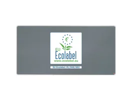 Nobo Tablero de anuncios Premium Ecolabel fieltro gris 2400x1200 mm marco aluminio