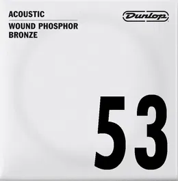 Dunlop Cuerda Acústica Phosphor Bronze .053 Set de 12 (Set de 12)