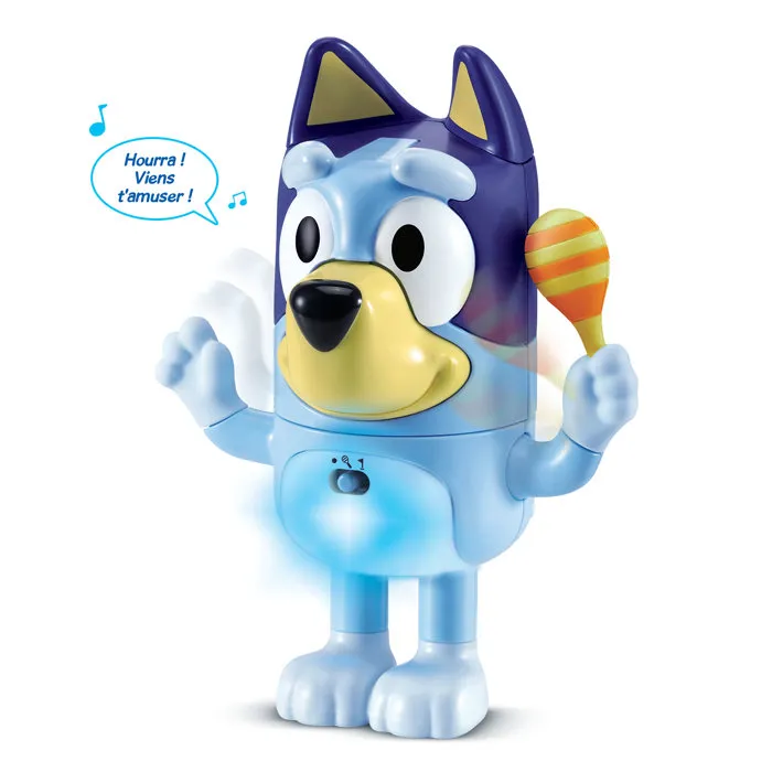 VTech Baila Con Bluey - Juego Interactivo Educativo Infantil - Azul - Idioma Francés VTech Baila Con Bluey - Juego Interactivo Educativo Infantil - Azul - Idioma Francés
