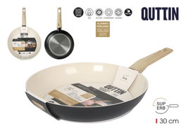 Inde Sartén de Aluminio Forjado 30 cm Superb Quttin Inducción (4 Unidades)