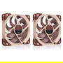 NOCTUA NF-A12x25 G2 PWM Sx2-PP Ventilador de 120mm PWM para PC, 2 Unidades, Beige