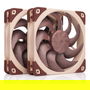 NOCTUA NF-A12x25 G2 PWM Sx2-PP Ventilador de 120mm PWM para PC, 2 Unidades, Beige