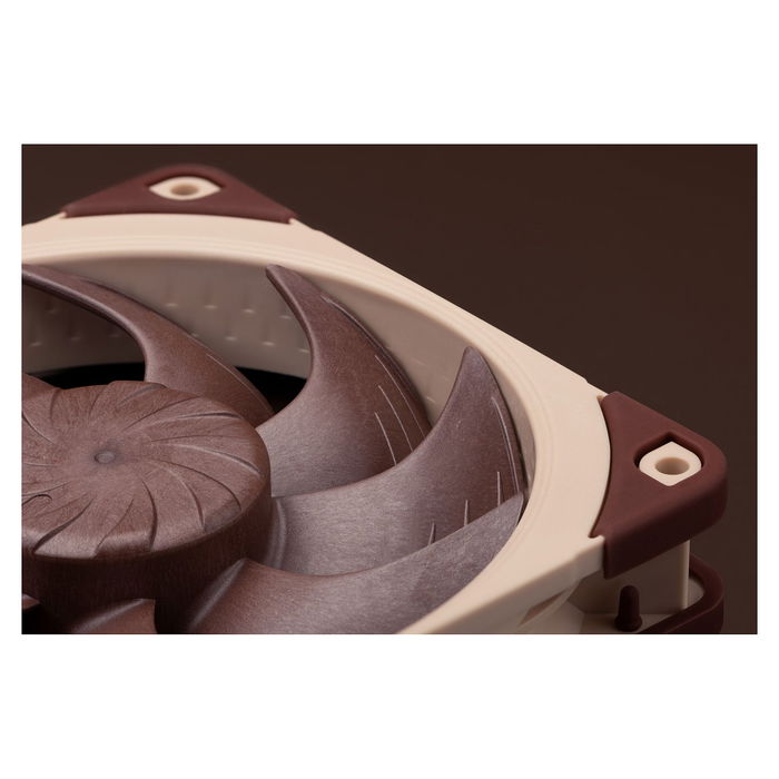 NOCTUA NF-A12x25 G2 PWM Sx2-PP Ventilador de 120mm PWM para PC, 2 Unidades, Beige