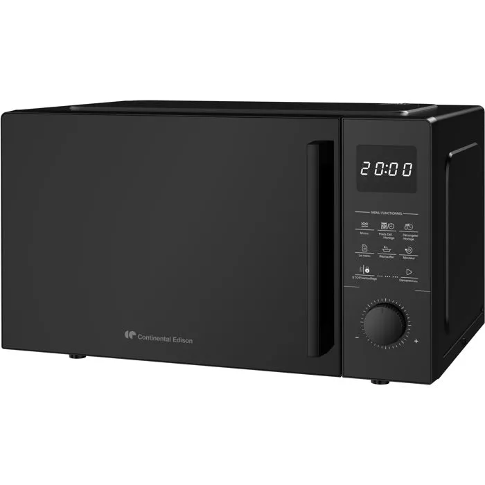 Continental Edison CEMO28MB2 Microondas Independiente 28L 1440W Negro Multifunción 51x36,7x30,4 cm
