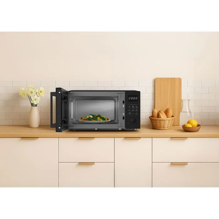 Continental Edison CEMO28MB2 Microondas Independiente 28L 1440W Negro Multifunción 51x36,7x30,4 cm