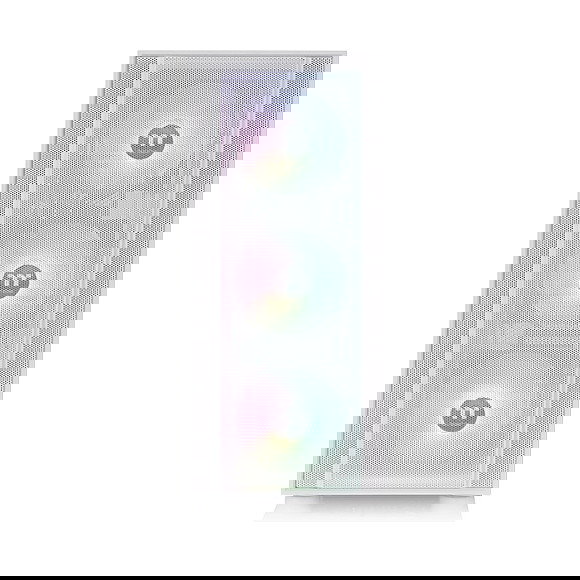 Thermaltake H570 TG ARGB Midi Tower PC Blanco Snow White con Panel de Vidrio Templado y Iluminación Multi