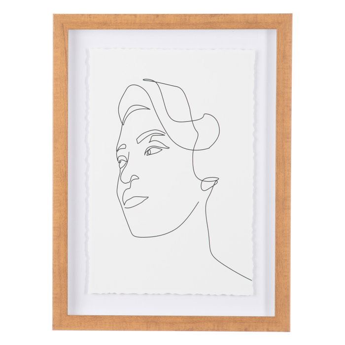 Cuadro Impresión Rostro 2/M Ps/Cristal 30 X 2,50 X 40 cm (Set de 2) Cuadro Impresión Rostro 2/M Ps/Cristal 30 X 2,50 X 40 cm (Set de 2)