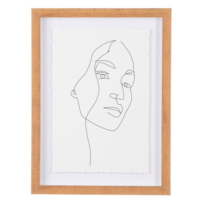 Cuadro Impresión Rostro 2/M Ps/Cristal 30 X 2,50 X 40 cm (Set de 2) Cuadro Impresión Rostro 2/M Ps/Cristal 30 X 2,50 X 40 cm (Set de 2)