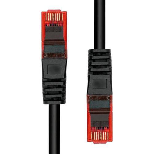 ProXtend Cable Ethernet CAT6 U/UTP CU Negro 75cm ProXtend Cable Ethernet CAT6 U/UTP CU Negro 75cm