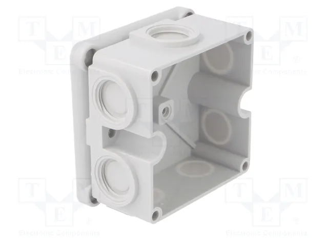 OBO BETTERMANN Caja de conexiones gris claro IP54