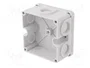 OBO BETTERMANN Caja de conexiones gris claro IP54