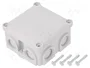 OBO BETTERMANN Caja de conexiones gris claro IP54