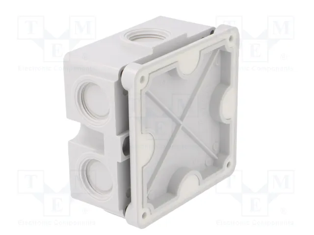 OBO BETTERMANN Caja de conexiones gris claro IP54