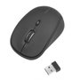 Logilink Ratón Ergonómico Inalámbrico 2,4 GHz 1600 DPI Negro