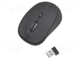 Logilink Ratón Inalámbrico Ergonómico ID0193 Negro