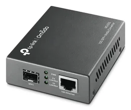 TP-Link Omada MC420L Conversor de medio 10000 Mbit/s Negro