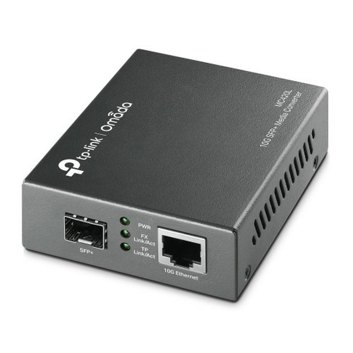 TP-Link Omada MC420L Convertidor de Medio 10000 Mbit/s Negro