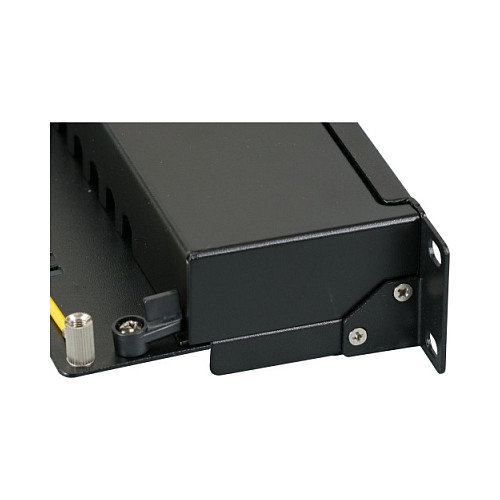 EFB Elektronik Mini-Patchpanel STP 8xRJ45 Cat.6A 1U Negro