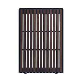 Lian Li Panel Frontal DAN Cases A3-mATX Wood Edition - Nogal, Negro
