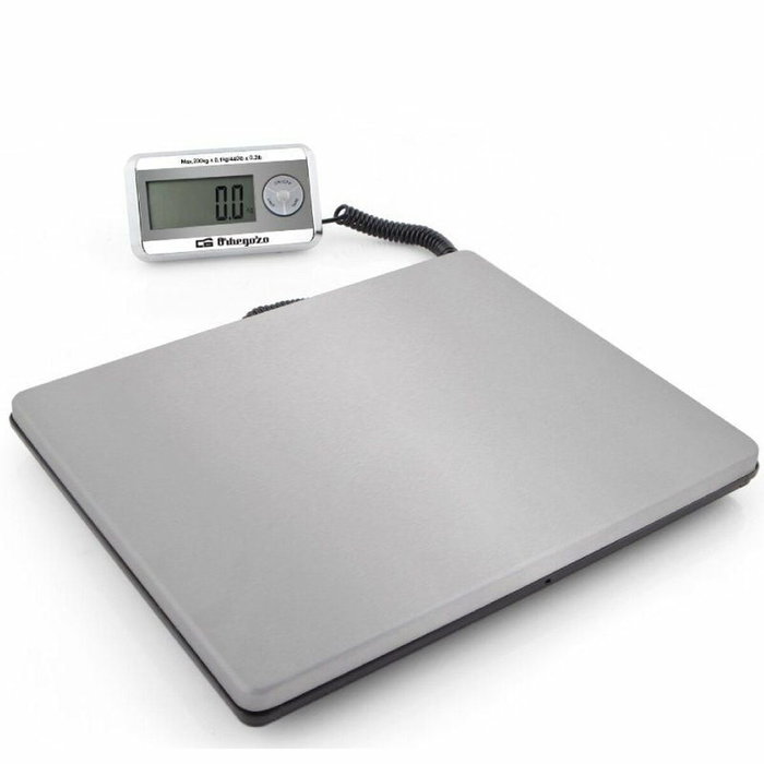 Orbegozo Báscula PC 5500 de Acero Inoxidable, Plateada