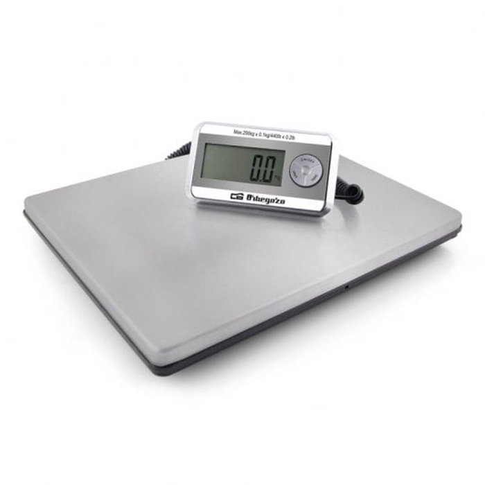 Orbegozo Báscula PC 5500 de Acero Inoxidable, Plateada