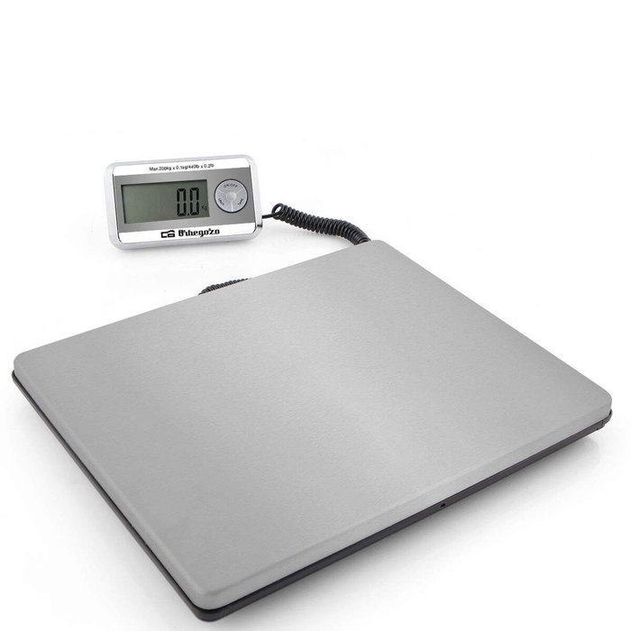 Orbegozo Báscula PC 5500 de Acero Inoxidable, Plateada