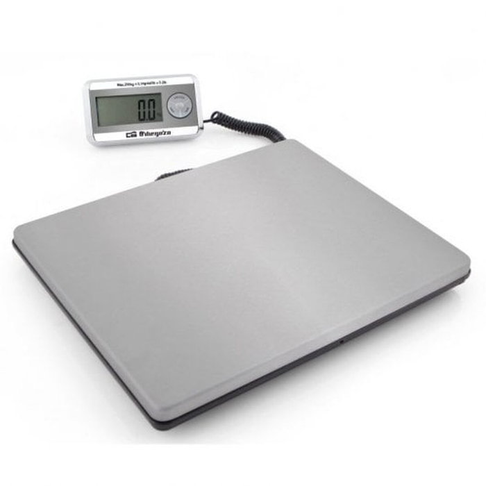 Orbegozo Báscula PC 5500 de Acero Inoxidable, Plateada