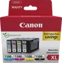 Canon PGI-1500XL Multipack de 4 cartuchos de tinta XL (Negro, Cian, Magenta, Amarillo)