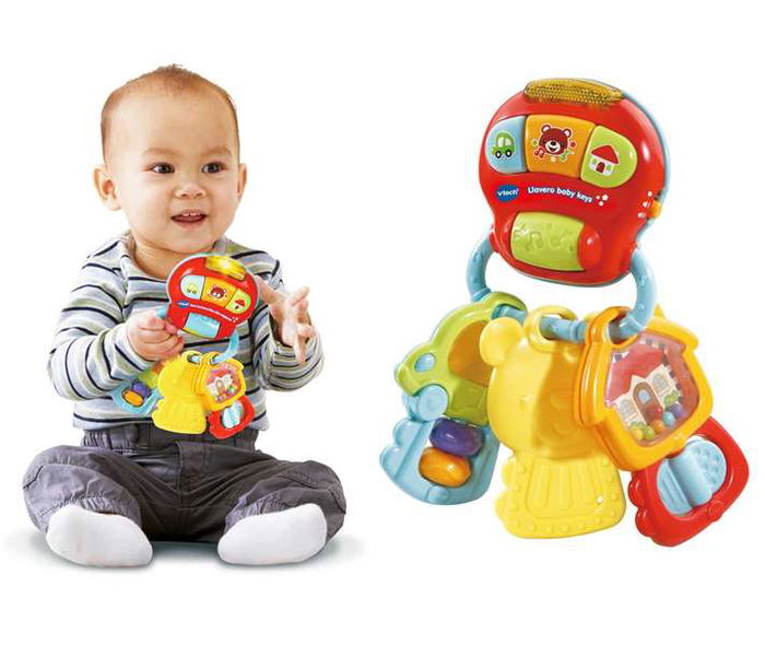 Vtech Sonajero Llavero Baby Keys con Luz y Sonido 18x8x7 cm