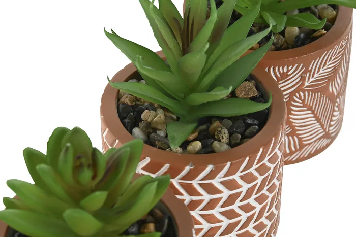 DKD Home Decor Maceta de Cemento y PE 7,5x7,5x16,5 cm Surtida DKD Home Decor Maceta de Cemento y PE 7,5x7,5x16,5 cm Surtida