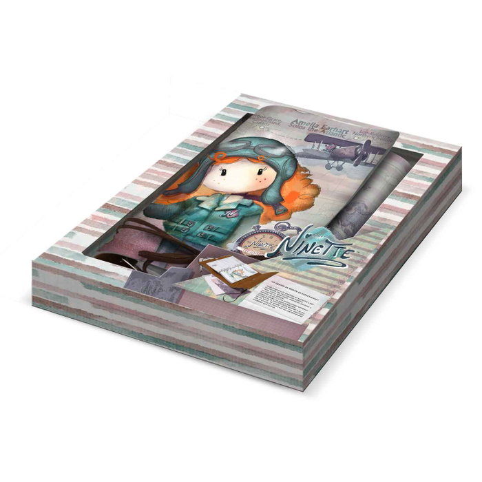 Forever Ninette Cuaderno Planificador Especial Inglés Rosa con Botón Magnético y Cordón Incluye Caja Forever Ninette Cuaderno Planificador Especial Inglés Rosa con Botón Magnético y Cordón Incluye Caja