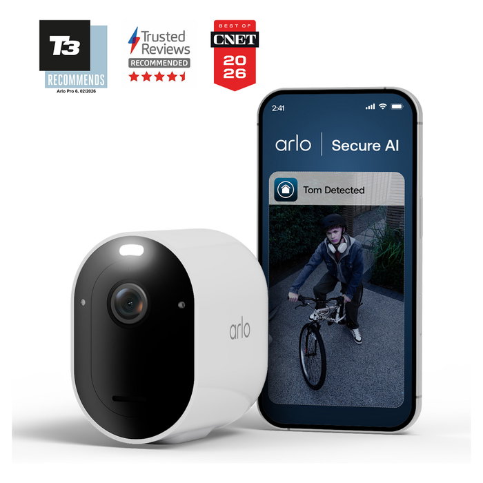 Arlo Pro 6 Cámara de Seguridad 2K+ Arlo Pro 6 Cámara de Seguridad 2K+