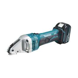 Makita DJS161RTJ Tijera de Hojalatero con 2 Baterías de 5,0 Ah y MAKPAC