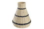 DKD Home Decor Pantalla de Fibra y Metal 35x35x41 Natural