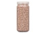 Giftdecor Bote de Piedra Metalizada Marrón 700g con Piedras de 2-5 mm, 6.5x15.5x6.5 cm (Set de 12)