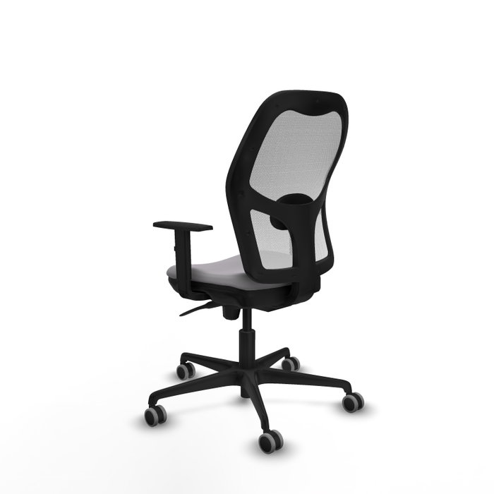 PIQUERAS Y CRESPO Silla de oficina Jorquera Gris y Blanca