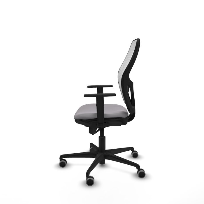 PIQUERAS Y CRESPO Silla de oficina Jorquera Gris y Blanca