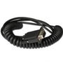Honeywell CBL-020-300-C00 Cable Serial RS232 de 3m Negro