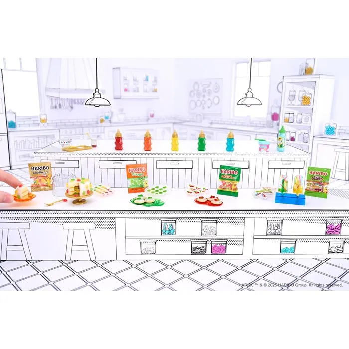 Little Tikes Miniverse Make It Mini Haribo - Juego de Creación de Miniaturas Gominolas - No Comestible - Para Mayores de 8 Años - LIT35051546924