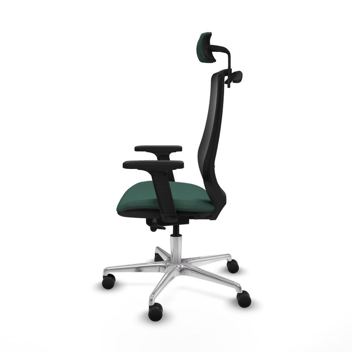 PIQUERAS Y CRESPO Silla de oficina Mardos con mecanismo Sincro/Traslack Verde botella PIQUERAS Y CRESPO Silla de oficina Mardos con mecanismo Sincro/Traslack Verde botella