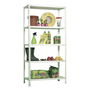 Simon Rack Estantería Comfort Plus 5/400 Blanca con Tornillos 5 Estantes 100kg por Estante 2000x1000x400mm