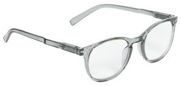 Gafa De Lectura Groovy Graduada Redonda Transparente Filtro Azul +3.0