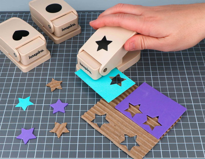 Innspiro Troqueladora de figuras Eva Foam Super Punch estrella 25mm
