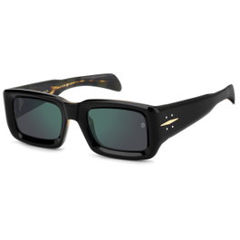 David Beckham DB-7131-S-WR7 Gafas de sol negras con cristal verde