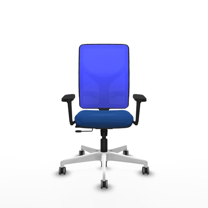 PIQUERAS Y CRESPO Silla de oficina Motilla Azul con Mecanismo Sincro/Traslack