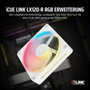Corsair iCUE LINK LX120-R RGB Ventilador Blanco 12 cm